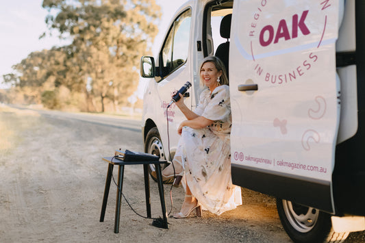 OAK mobile podcast van visiting NSW