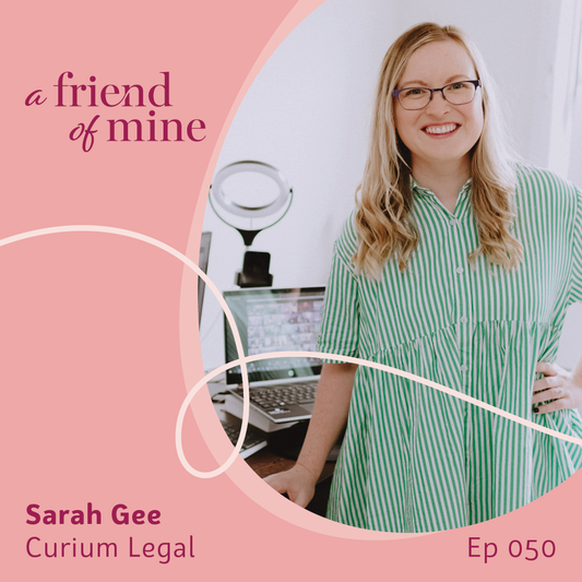 Sarah Gee from Curium Legal ~ Catch Up Episode